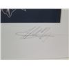 Image 3 : Leaf Motif Artwork Signed by Artist in Wood Frame & Matted 23"x19"