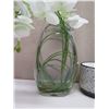 Image 2 : Qty 5 Decorative Vases Misc Sizes & Shapes w/ Glass Jar Artificial White Orchids