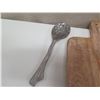 Image 2 : Mikasa Glass Bowl w/ Cut-Out Design, Bee & Willow Cutting Board, Stone Rolling Pin, etc