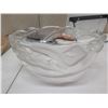 Image 9 : Mikasa Glass Bowl w/ Cut-Out Design, Bee & Willow Cutting Board, Stone Rolling Pin, etc