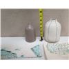 Image 16 : Qty 2 Ceramic Vases & 2 Sashimi Trays Signed by Artist