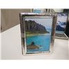 Image 10 : Qty 10 Metal Photo Frames w/ Hawaii Landscape Artwork, Misc Sizes