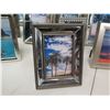 Image 11 : Qty 10 Metal Photo Frames w/ Hawaii Landscape Artwork, Misc Sizes