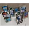 Image 1 : Qty 10 Metal Photo Frames w/ Hawaii Landscape Artwork, Misc Sizes