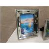Image 2 : Qty 10 Metal Photo Frames w/ Hawaii Landscape Artwork, Misc Sizes