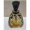 Image 1 : Leopard Motif Glass Perfume Bottle w/ Stopper Signed by Artist Correia 38491