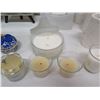 Image 11 : Misc Bath Accessories: Soap Pumps, Toothbrush Holders, Mirrored Tray, Candles, etc
