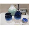 Image 14 : Misc Bath Accessories: Soap Pumps, Toothbrush Holders, Mirrored Tray, Candles, etc
