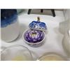 Image 16 : Misc Bath Accessories: Soap Pumps, Toothbrush Holders, Mirrored Tray, Candles, etc