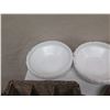 Image 2 : Misc Kitchenware: Wicker Basket, Serving Bowls, Pitcher, Plates, Wood Dishes, Cutlery, etc