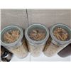 Image 10 : Misc Kitchen Storage: Airtight Pasta Jars, Spice Rack, etc & Multiple Bath Salt Bottles