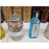 Image 3 : Misc Kitchen Storage: Airtight Pasta Jars, Spice Rack, etc & Multiple Bath Salt Bottles