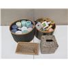 Image 19 : Multiple Candles & Votive Holders, Wicker Baskets & Trays, Soaps & Lotions, etc
