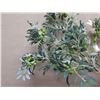 Image 2 : Qty 4 Potted Artificial Flower Plants: Orchids, Berries, Ferns, etc