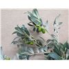 Image 3 : Qty 4 Potted Artificial Flower Plants: Orchids, Berries, Ferns, etc