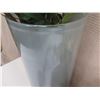 Image 8 : Tall Vase, Pot & Round Plate w/ Artificial Flower Plants: Orchids, Hibiscus, Ferns, etc