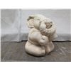 Image 2 : Carved Elephant Holding Flower Planter 17"H