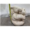 Image 9 : Carved Elephant Holding Flower Planter 17"H