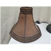 Image 2 : Table Lamp w/ Hula Dancer in Grass Skirt Base & Woven Shade 34"H