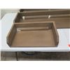 Image 2 : Qty 3 Williams Sonoma Wood Mounting Shelves Misc Size to 48"L
