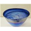 Image 7 : Qty 2 Glass Starfish Décor, 2 Blown Glass Vessels & Crystal Ice Bucket w/ Tongs