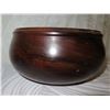 Image 2 : Curly Koa Wooden Bowl Signed R.W. Butts 8.5" Diameter x 4.5"H