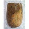 Image 2 : Hau Wooden Bowl Signed E.R. Potter 7" Diameter x 11.5"H
