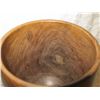 Image 8 : Hau Wooden Bowl Signed E.R. Potter 7" Diameter x 11.5"H