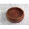Image 2 : Pink Ivory Wooden Bowl Signed E.R. Potter 6" Diameter x 3"H