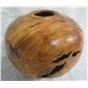 Image 1 : Camphor Wood Bowl Signed by Artist Michael Lee 6.5" Diameter x 5"H
