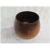 Image 2 : Milo Wood Bowl Signed by Artist Clemente 6" Diameter x 6.5"H