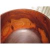 Image 8 : Milo Wood Bowl Signed by Artist Clemente 6" Diameter x 6.5"H