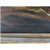 Image 8 : Original Painting, Volcano, Signed by Artist Robinson, Gilded Frame 21"x17"