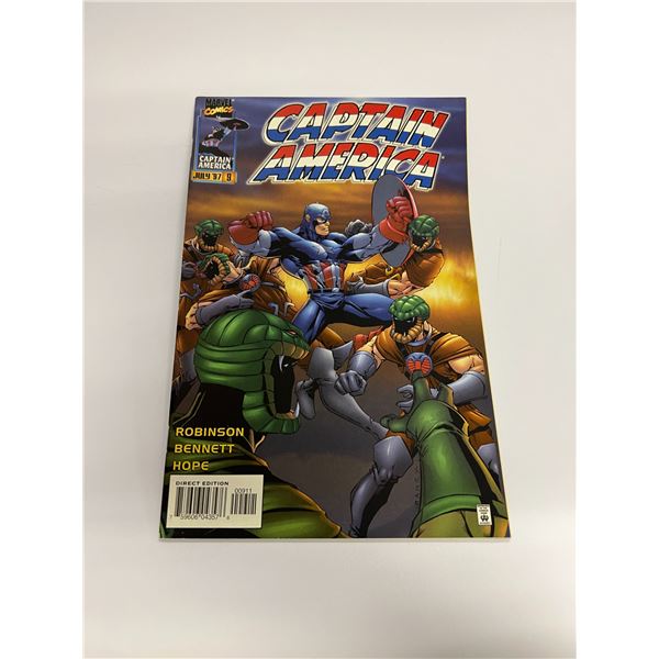 Captain America #9 Vintage Marvel Comic