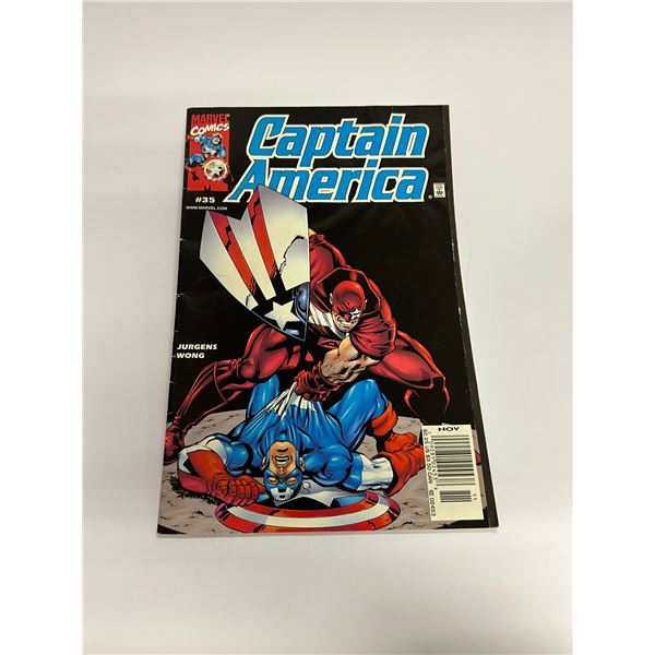 Captain America #35 Vintage Marvel Comic