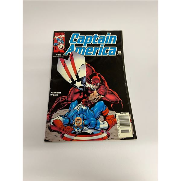 Captain America #35 Vintage Marvel Comic