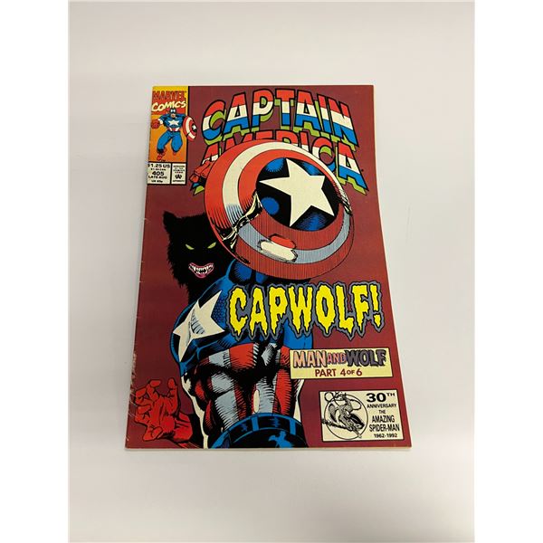 Captain America #405 Vintage Marvel Comic