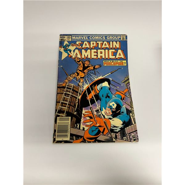 Captain America #285 Vintage Marvel Comic