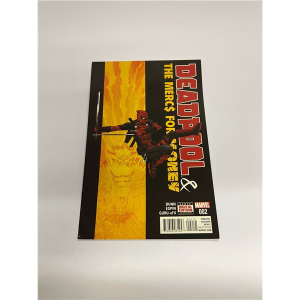 Deadpool #2 Vintage Marvel Comic