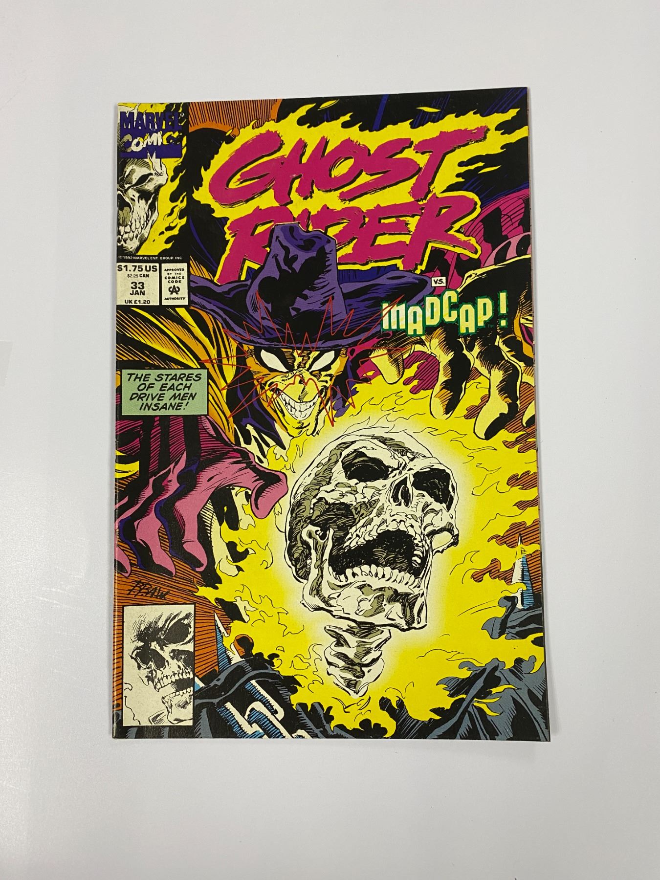 Ghost Rider #33 Vintage Marvel Comic