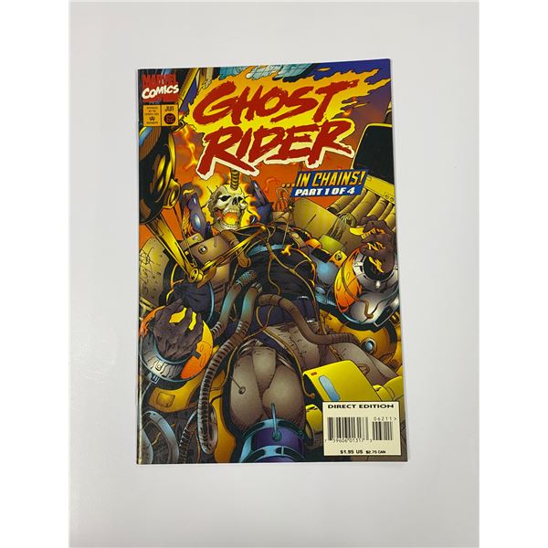 Ghost Rider #62 Vintage Marvel Comic