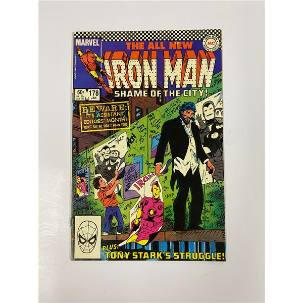 Iron Man #178 Vintage Marvel Comic