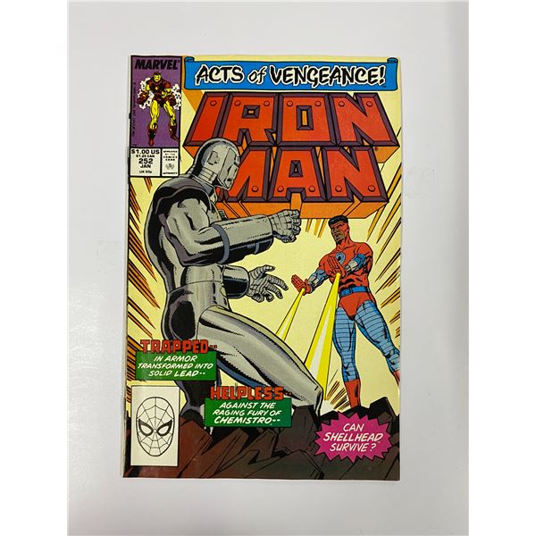 Iron Man #252 Vintage Marvel Comic
