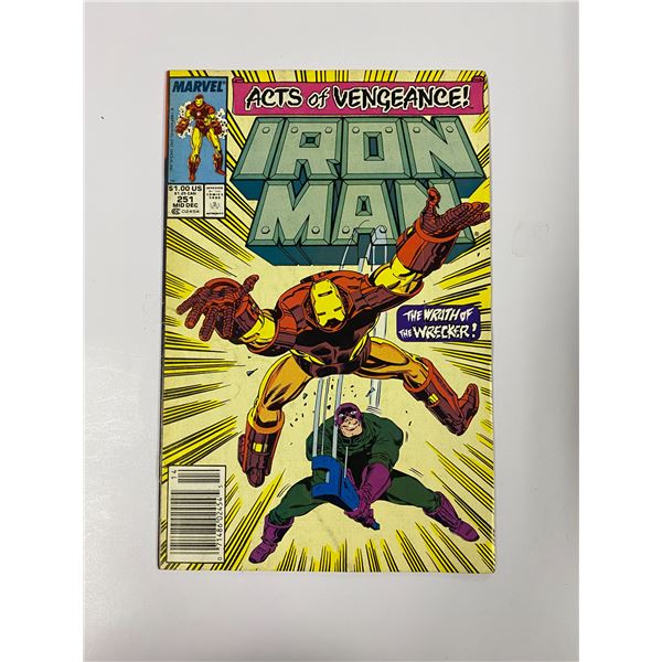 Iron Man #251 Vintage Marvel Comic