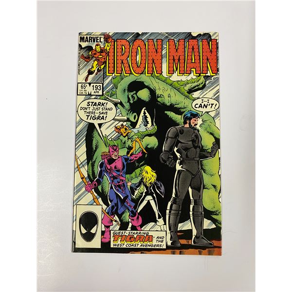Iron Man #193 Vintage Marvel Comic