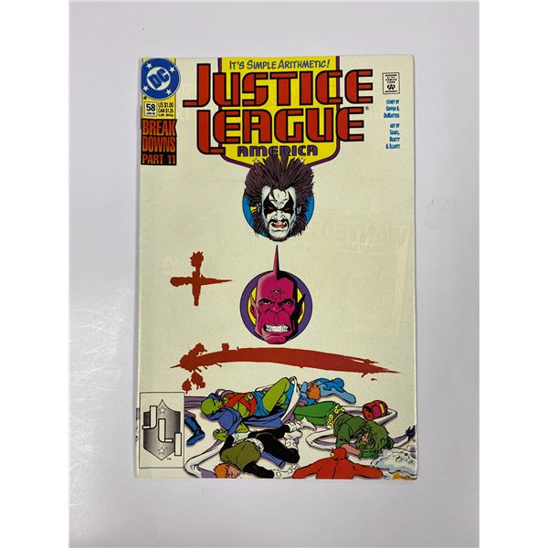 Justice League #58 Vintage DC Comic
