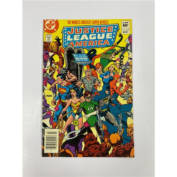 Justice League #212 Vintage DC Comic