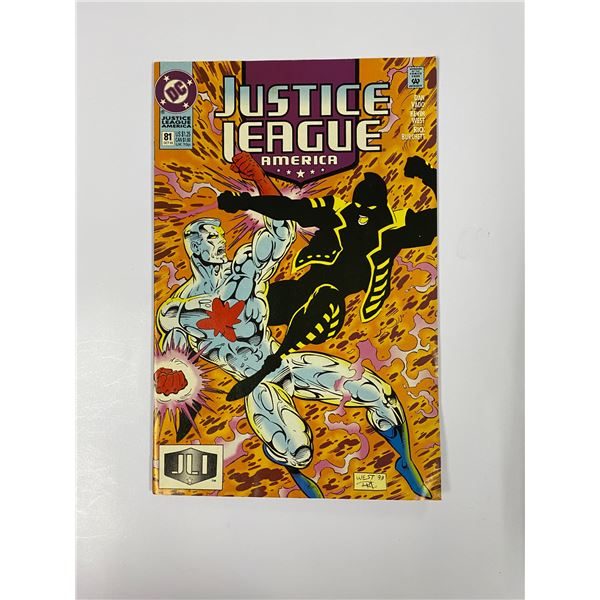 Justice League #81 Vintage DC Comic