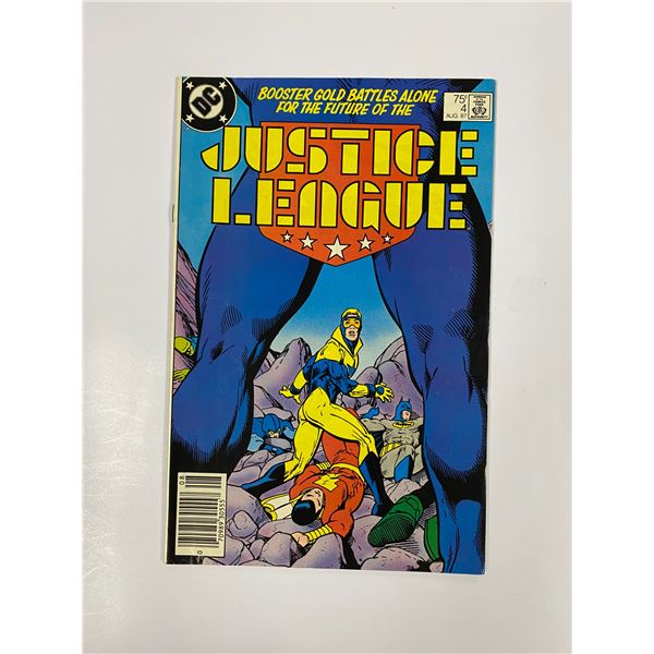Justice League #4 Vintage DC Comic
