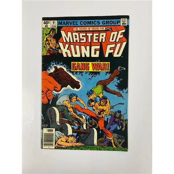Master Kung Fu #91 Vintage Marvel Comic
